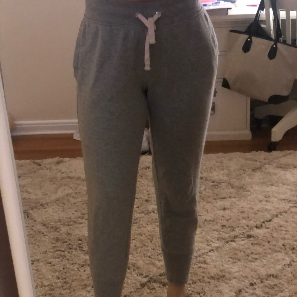 grey joggers